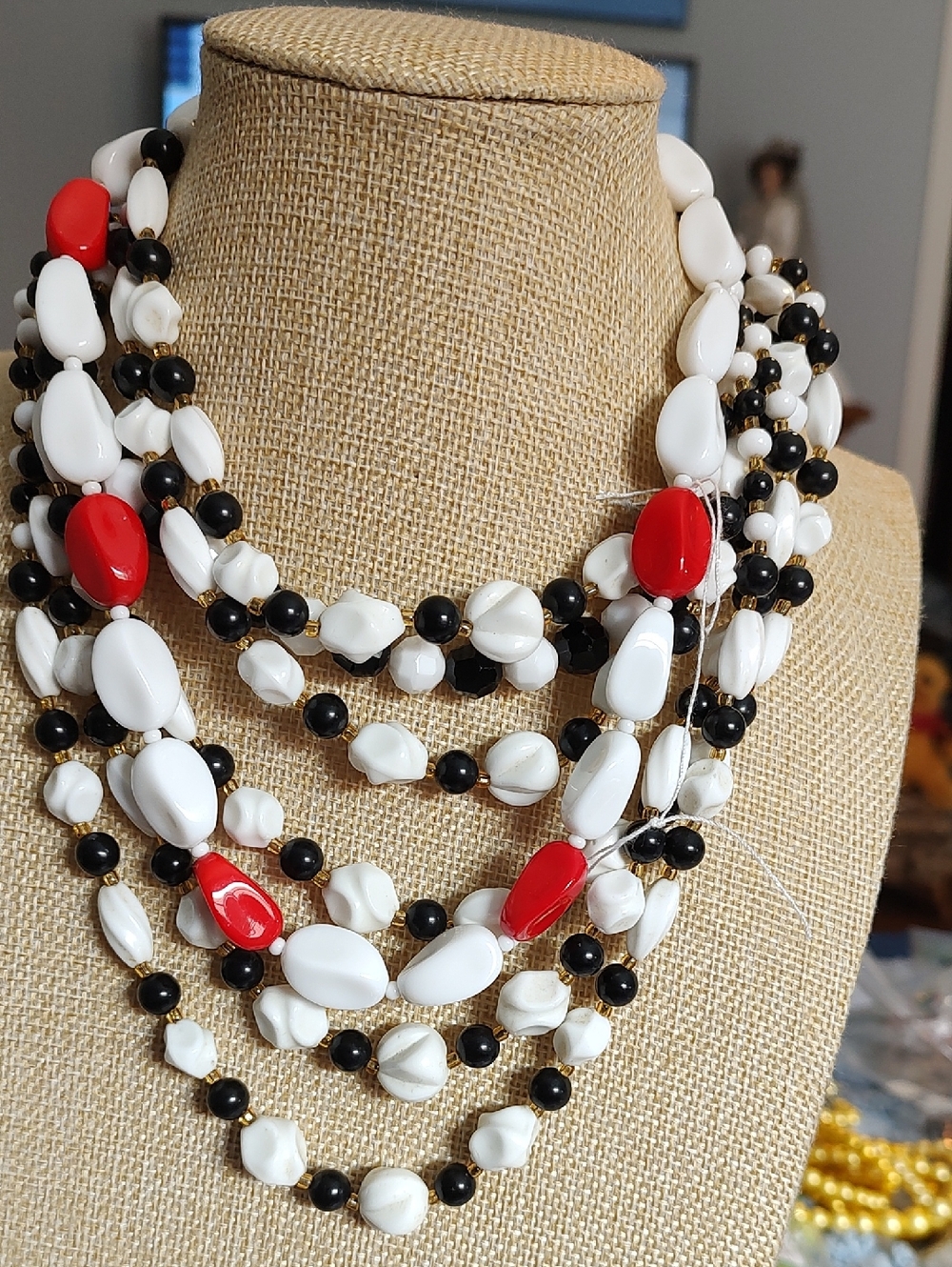 3 Glass Necklaces